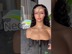 Ondas de água HD Frontal 13x6 Peruca de cabelo humano Perucas de renda Super duplo desenhado