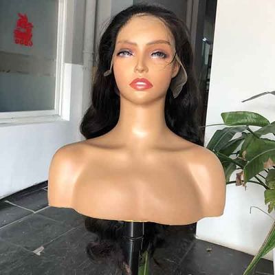 Cuticule Aligned Swiss HD Lace Wig 13x6 Frontal Human Hair Glueless Deep Wave