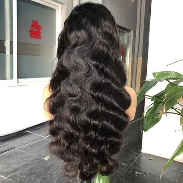 Cuticule Aligned Swiss HD Lace Wig 13x6 Frontal Human Hair Glueless Deep Wave
